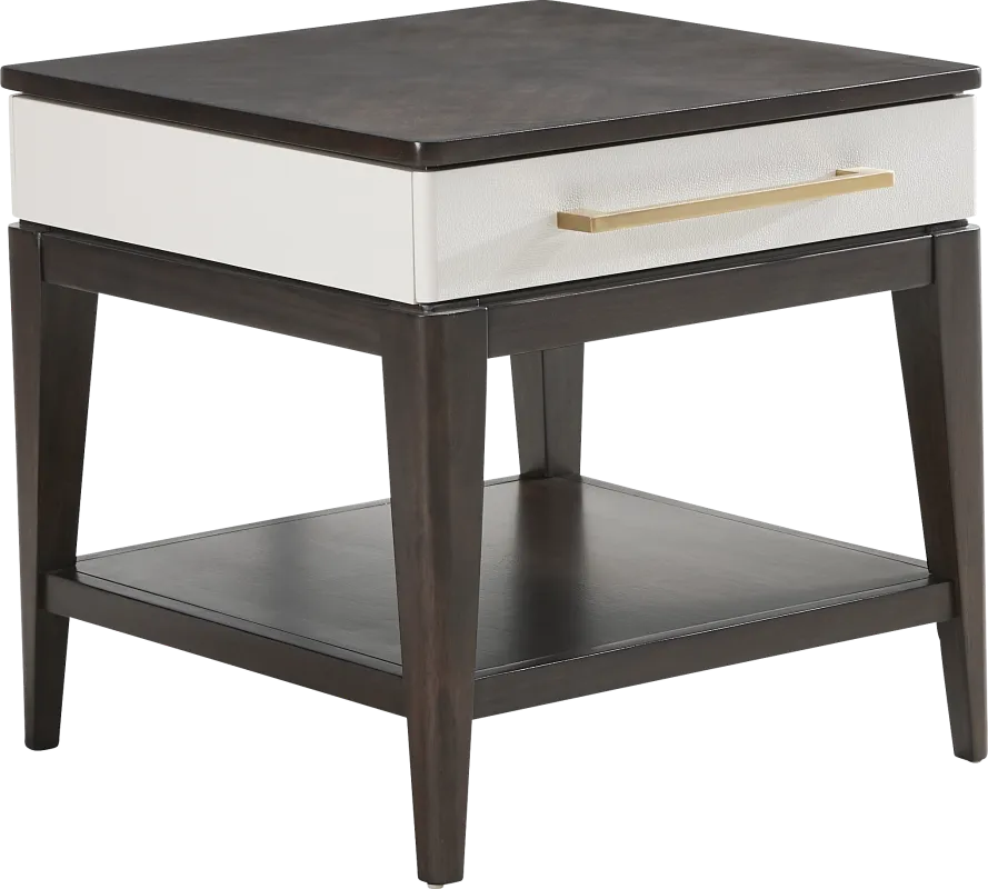 Elko Falls Espresso End Table