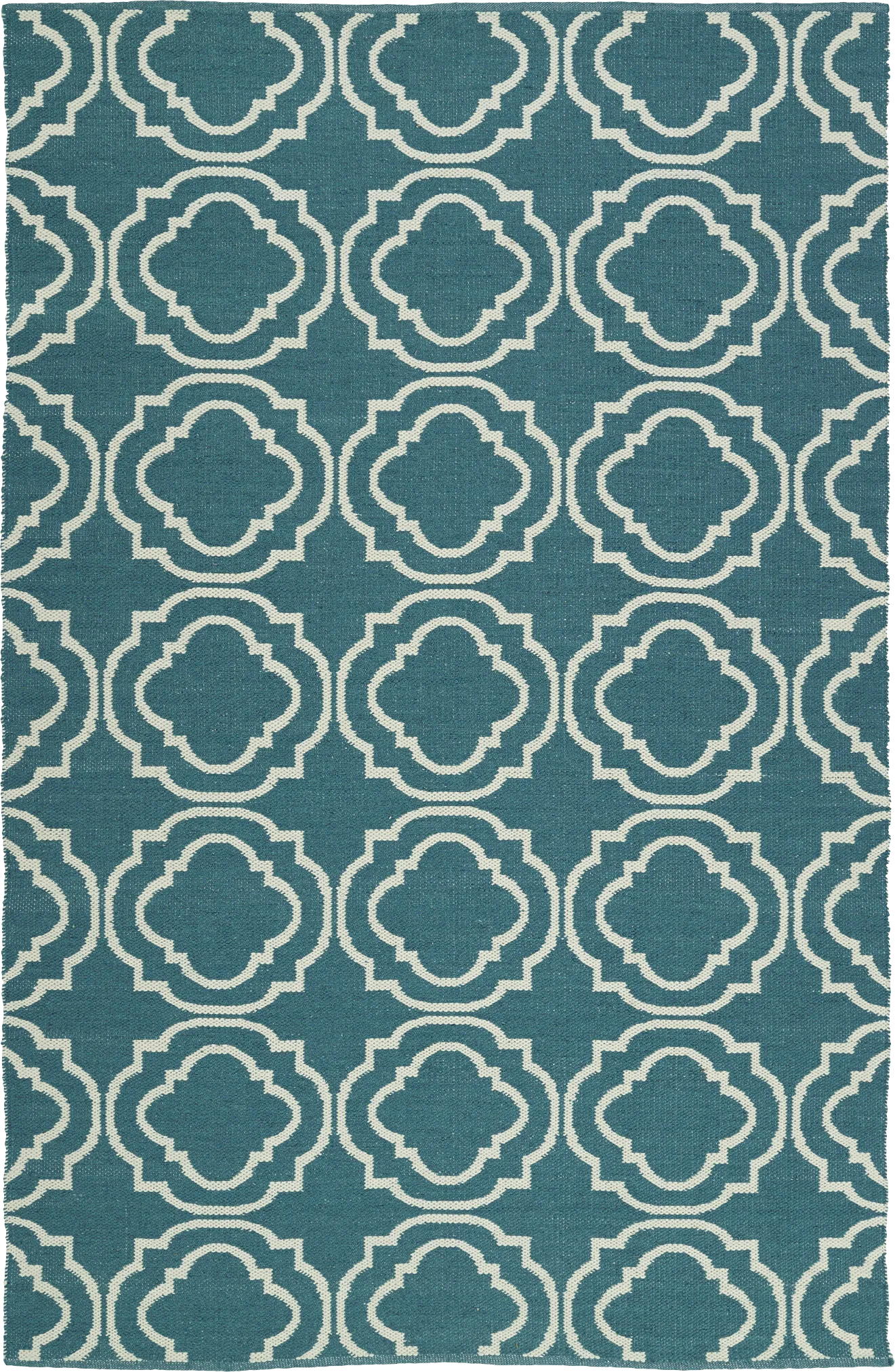 Diaz Teal 8' x 10' Indoor/Outdoor Rug - Image 1