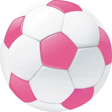 Kids Goal Getter Pink 5' Round Rug