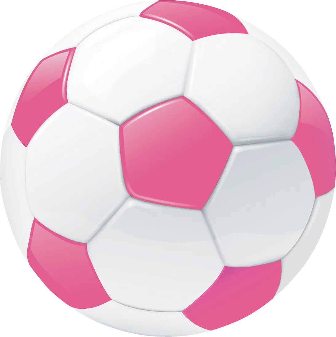Kids Goal Getter Pink 5' Round Rug - Image 1