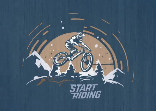 Kids Ramp Jump Blue 4' x 6' Rug