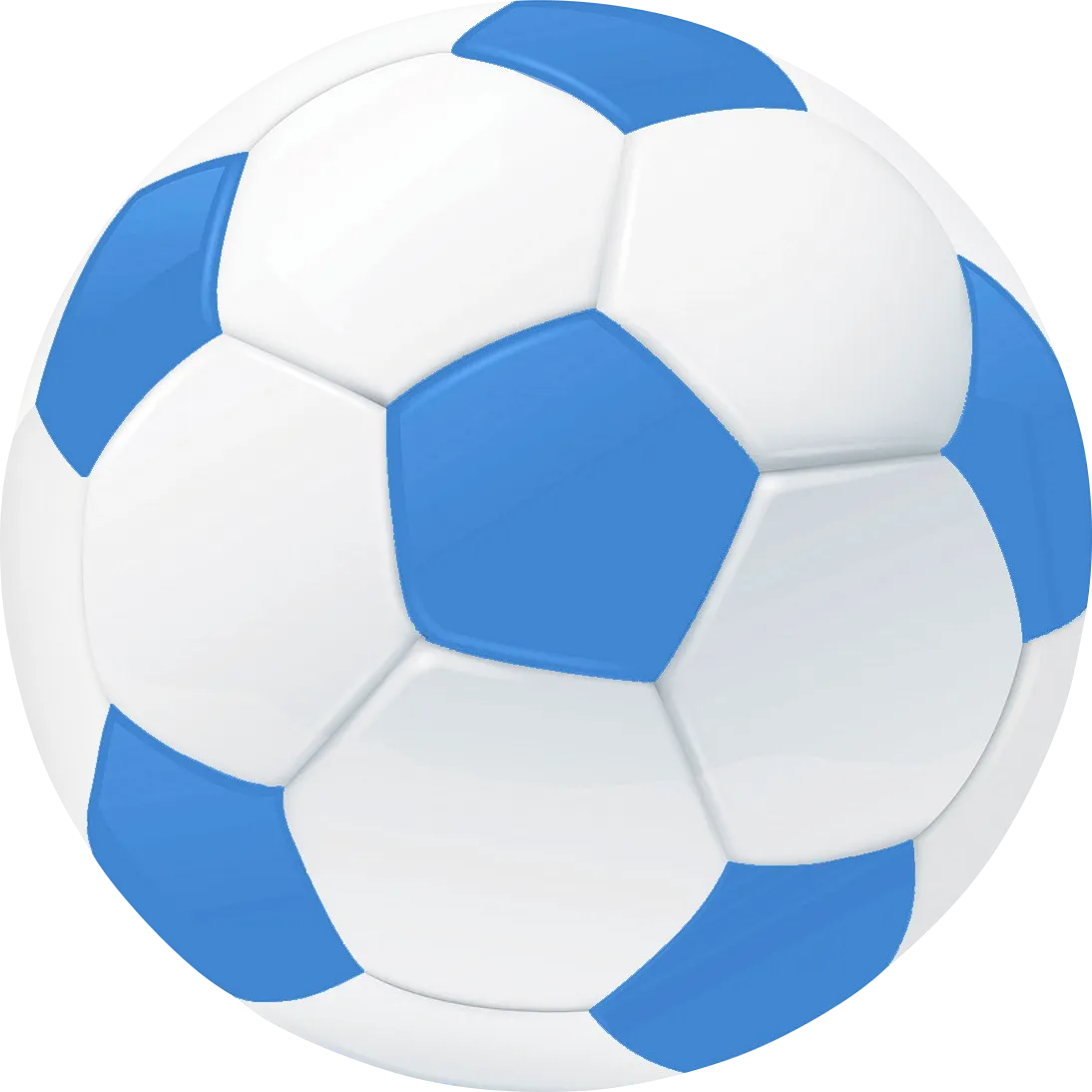 Kids Goal Getter Blue 5' Round Rug - Thumbnail - Image 1