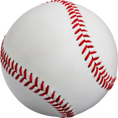 Kids Home Run White 5' Round Rug