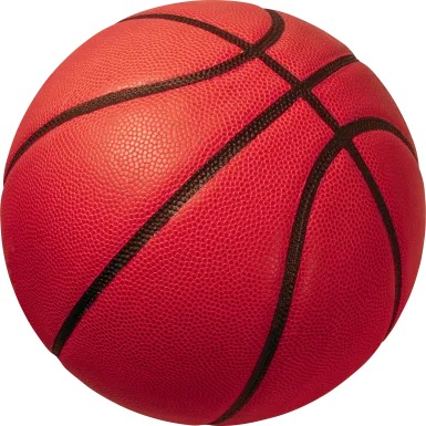 Kids Dribble Zone Orange 5' Round Rug