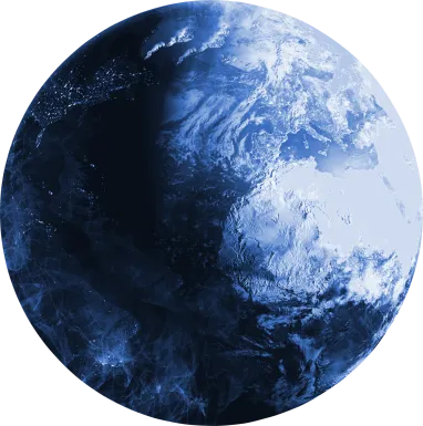 Kids Terra Mater Blue 5' Round Rug