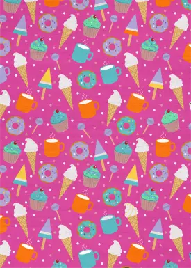 Kids Glampop Pink 5' x 7' Rug