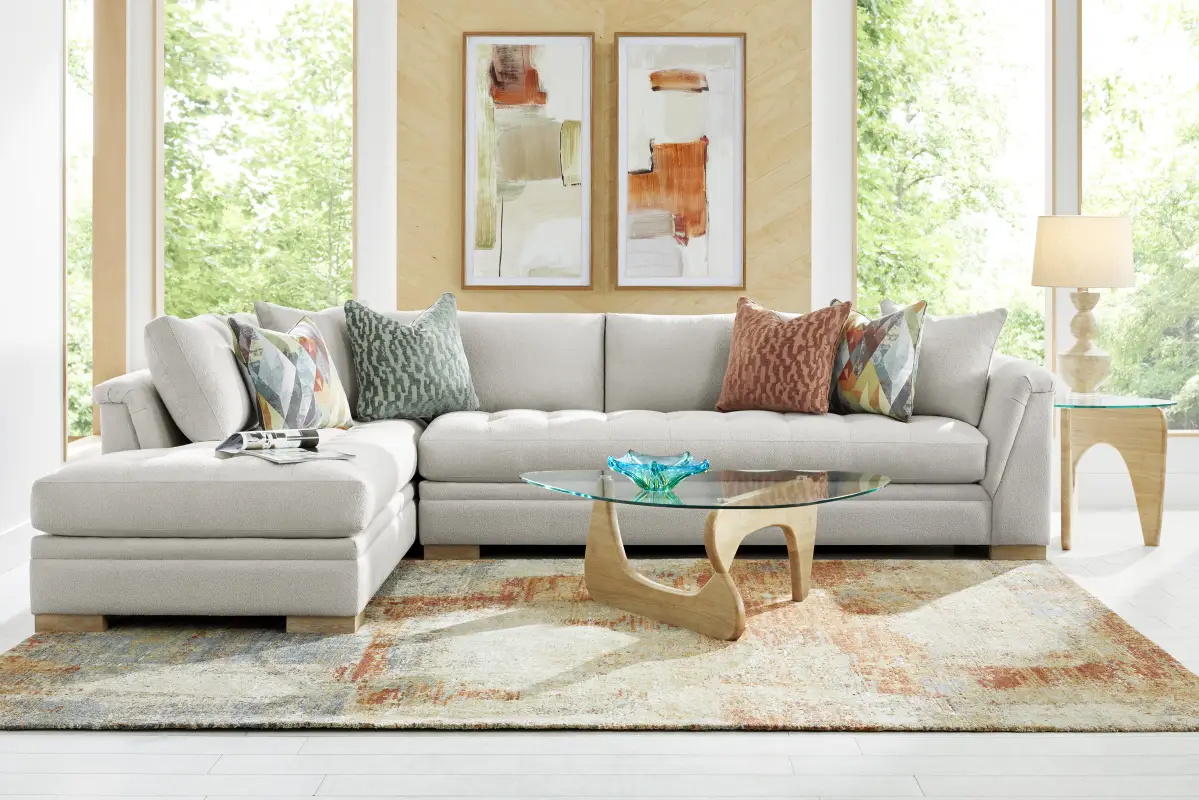 Harper Gray 2 Pc XL Sectional