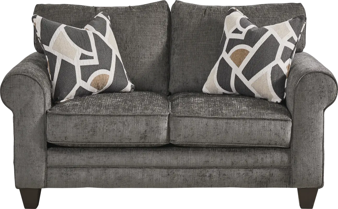 Salgado Charcoal Loveseat