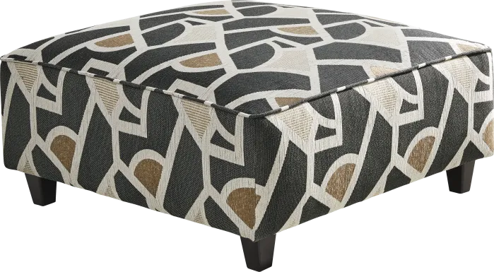 Salgado Charcoal Cocktail Ottoman