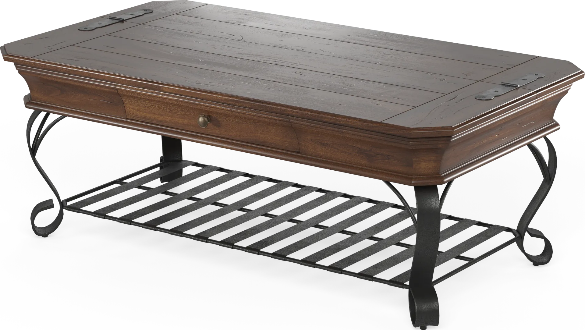 Coronado Bay Brown Cherry Cocktail Table - Image 1