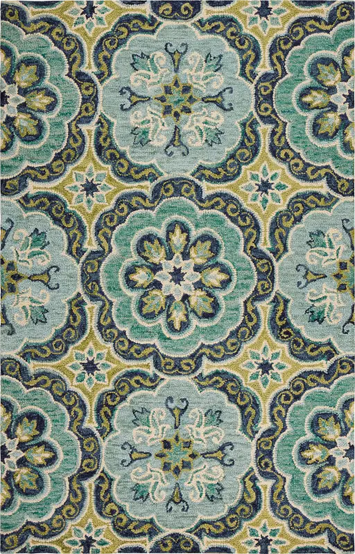 Greeva Blue 5' x 7'9 Rug