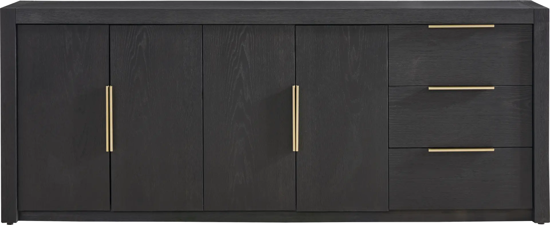 Easton Park Black 84 in. Console