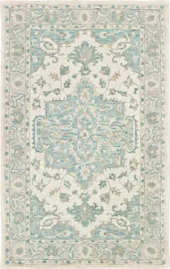 Libena Teal 7'9 x 9'9 Rug