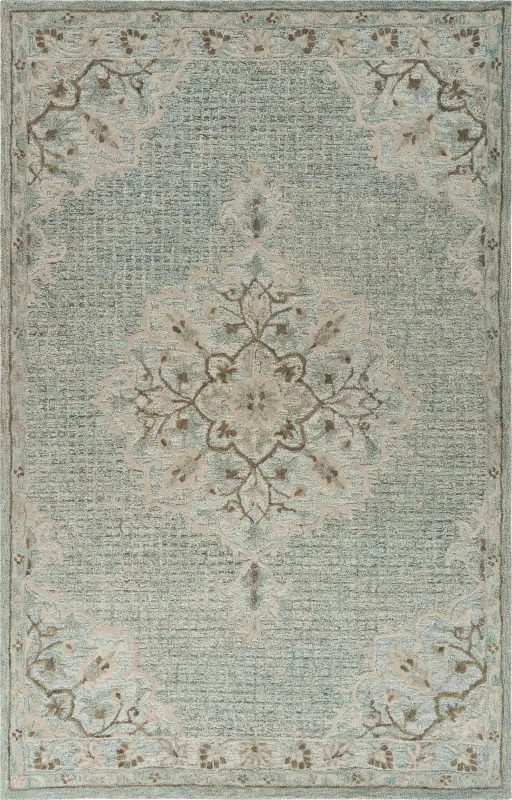 Siye Blue 7'9 x 9'9 Rug