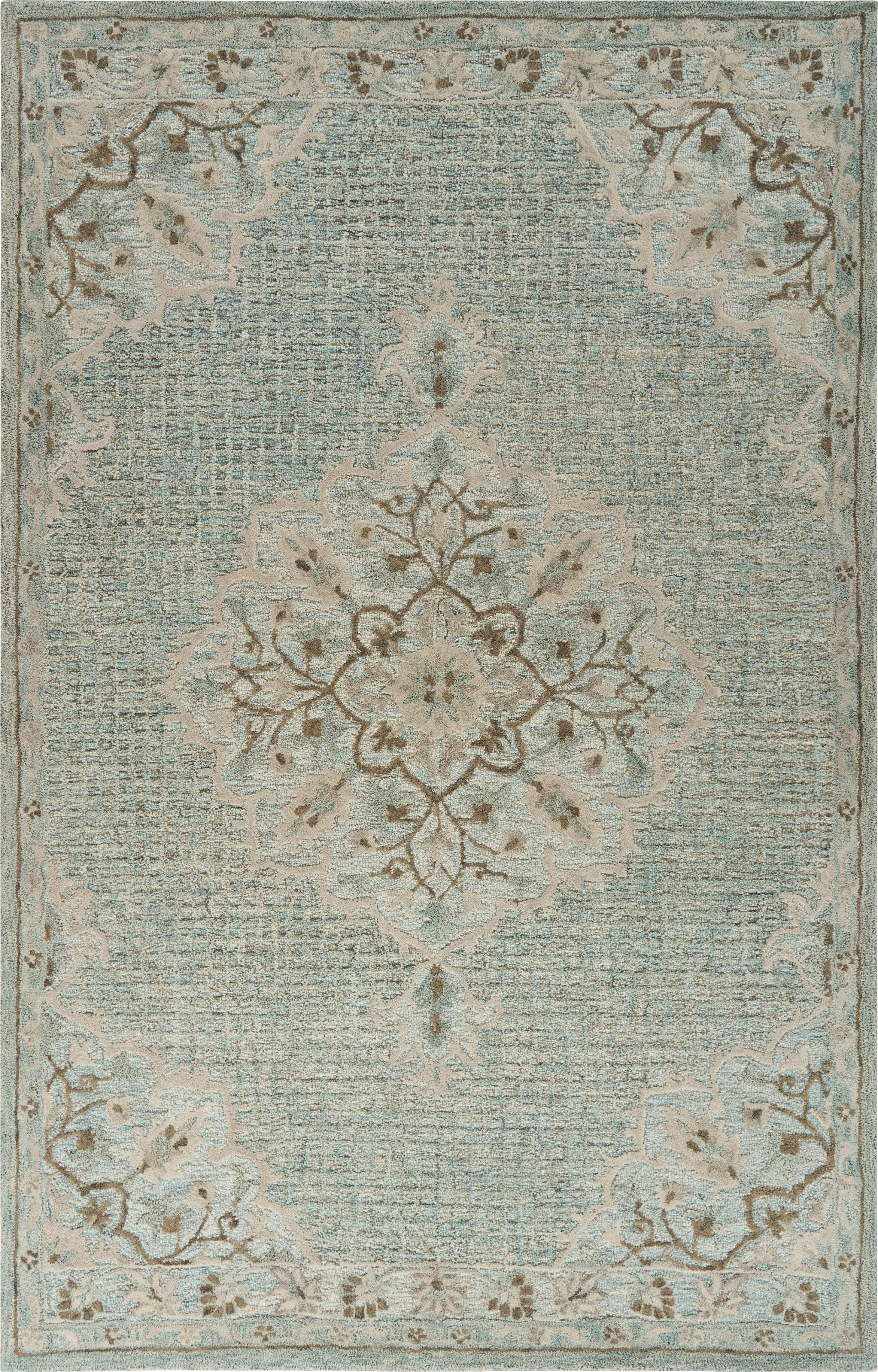 Siye Blue 7'9 x 9'9 Rug - Image 1