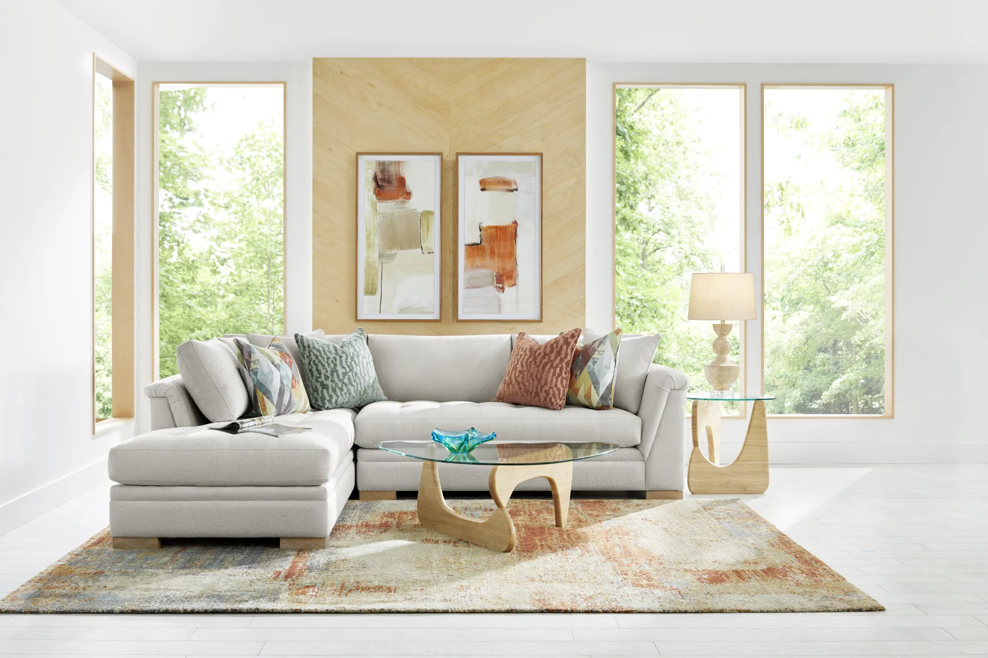 Harper Gray 2 Pc Sectional - Image 2