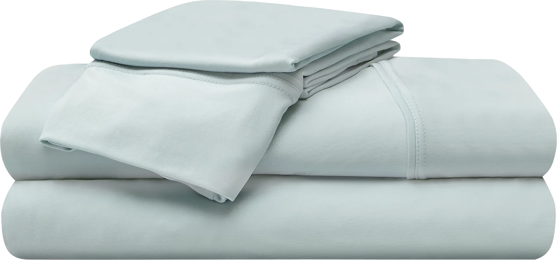 Bedgear Ver-Tex Misty Blue 4 Pc King/California King Sheet Set - Image 1