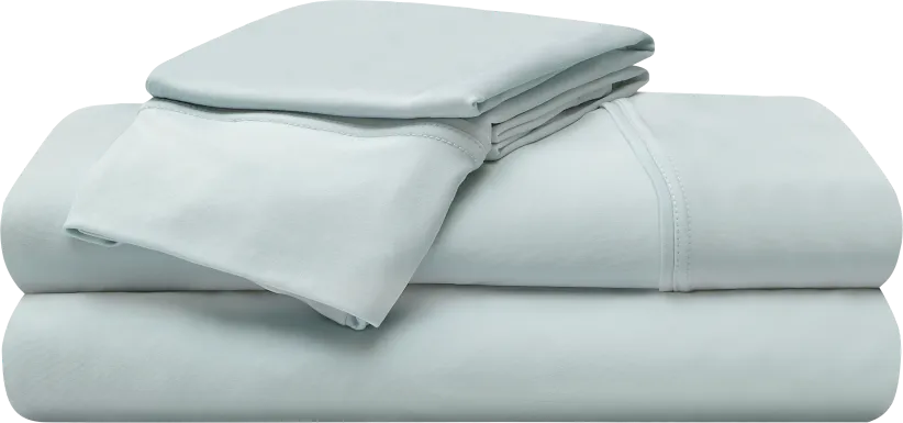 Bedgear Ver-Tex Misty Blue 5 Pc Split King/Split California King Sheet Set