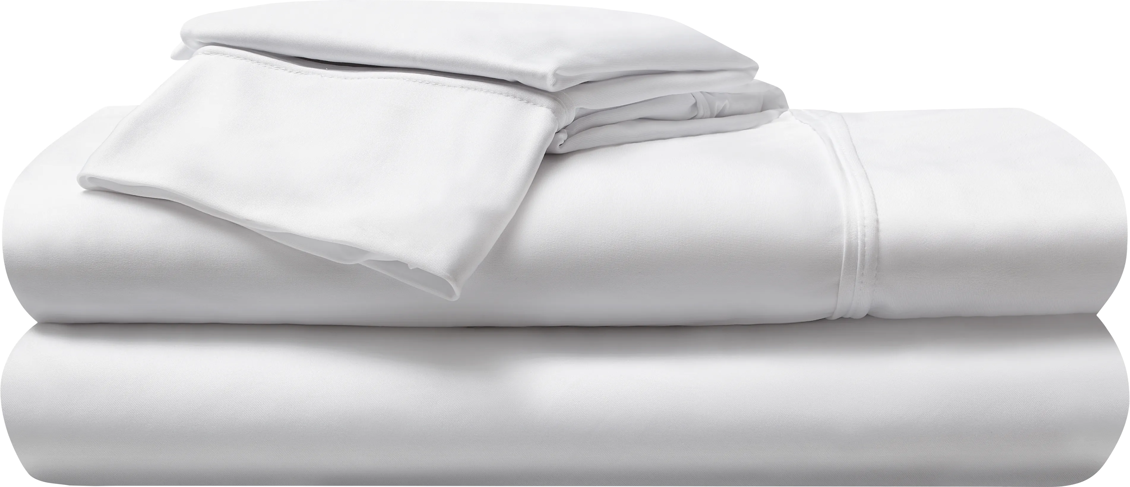 Bedgear Dri-Tec Bright White 4 Pc Full Bed Sheet Set - Thumbnail - Image 1