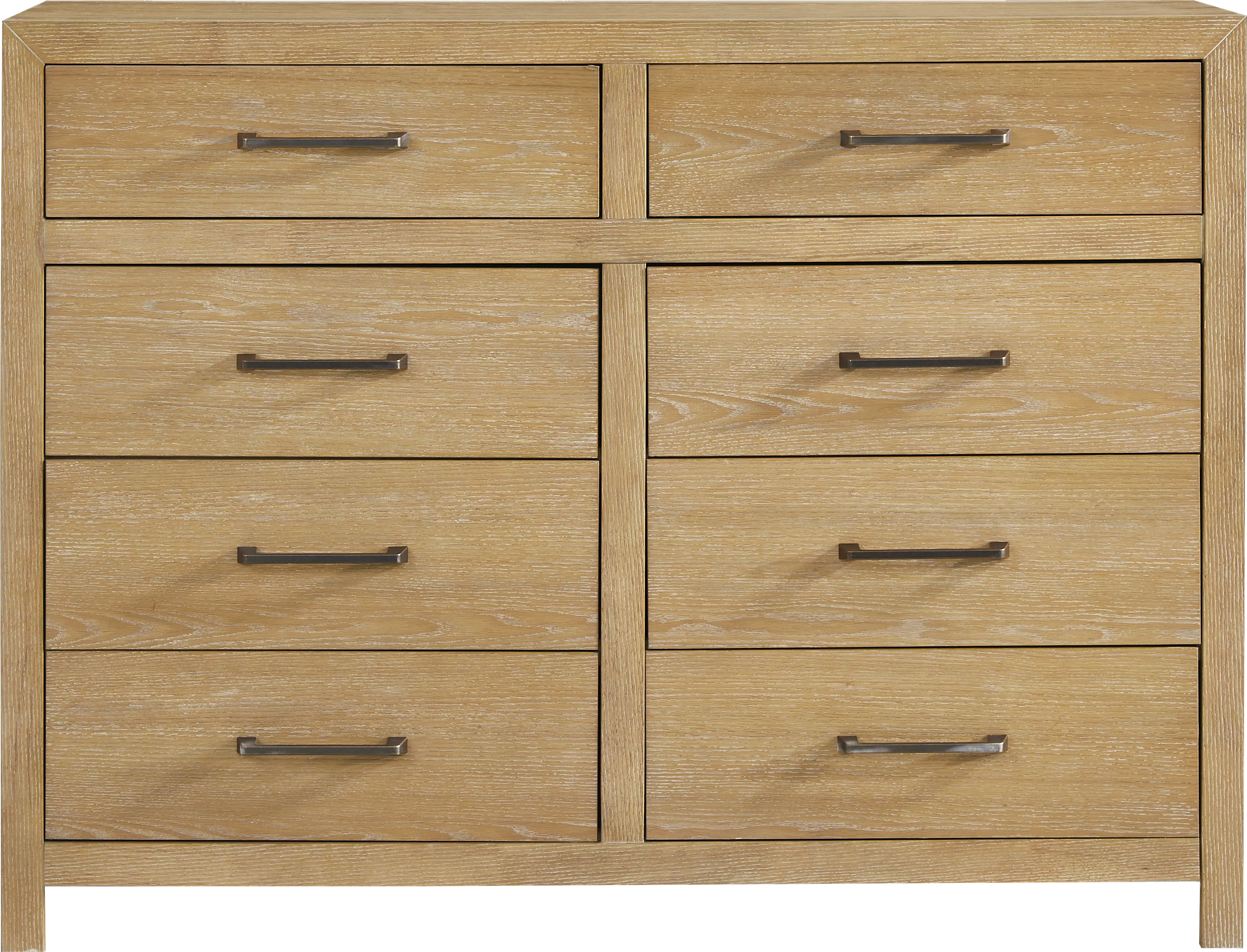 Woodley Natural 5 Pc Queen Panel Bedroom - Thumbnail - Image 6