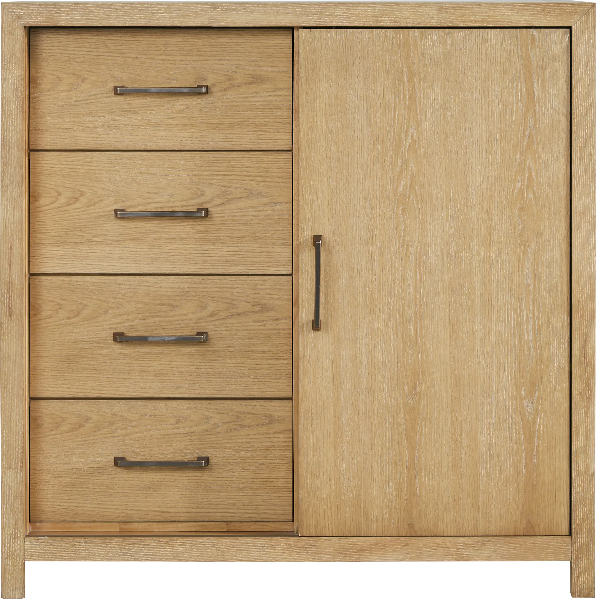 Woodley Natural 8 Pc King Upholstered Bedroom - Image 6