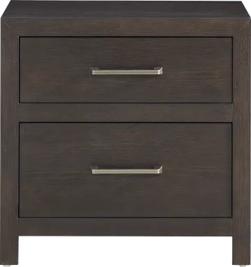 Woodley Dark Brown Nightstand