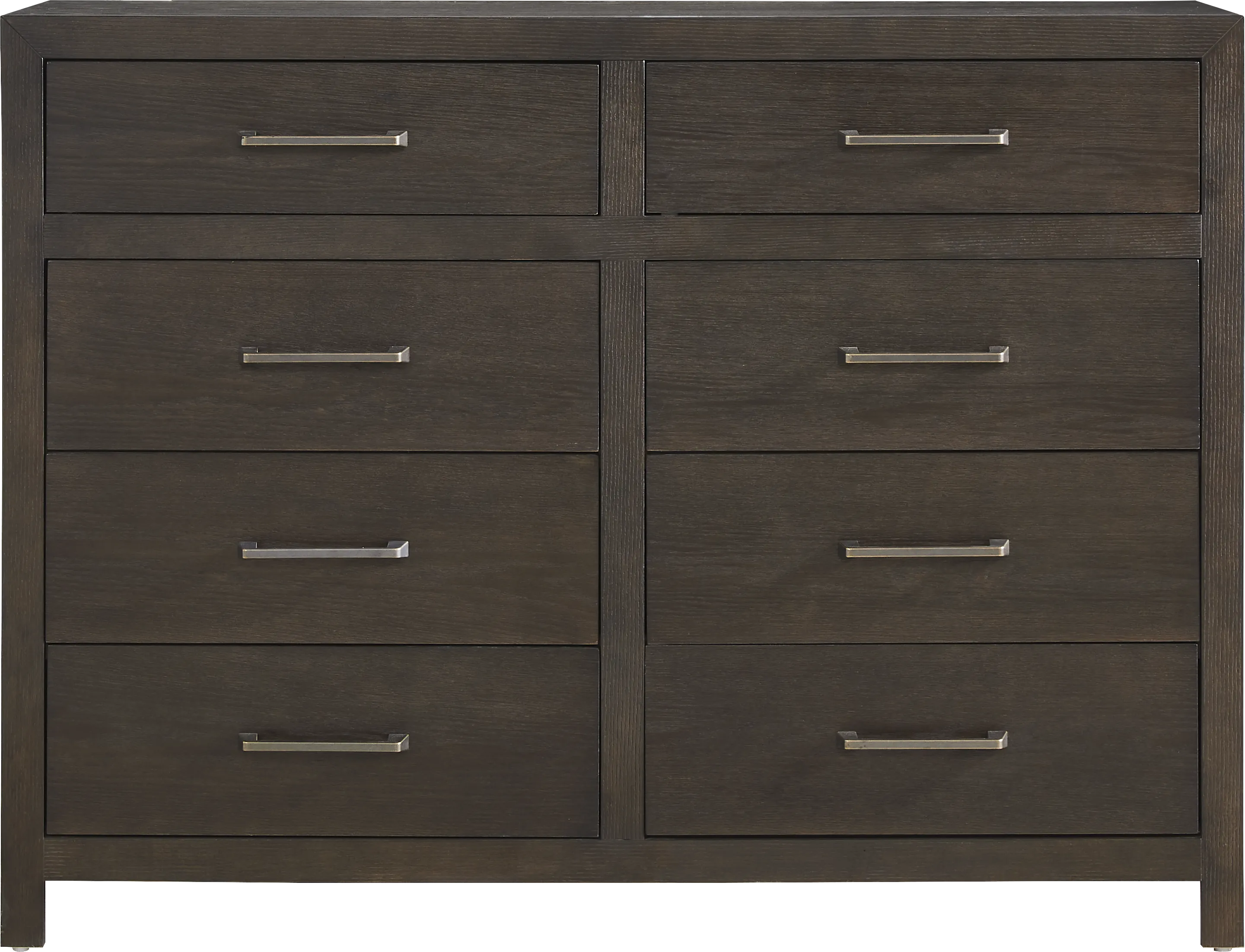 Woodley Dark Brown Dresser - Thumbnail - Image 1