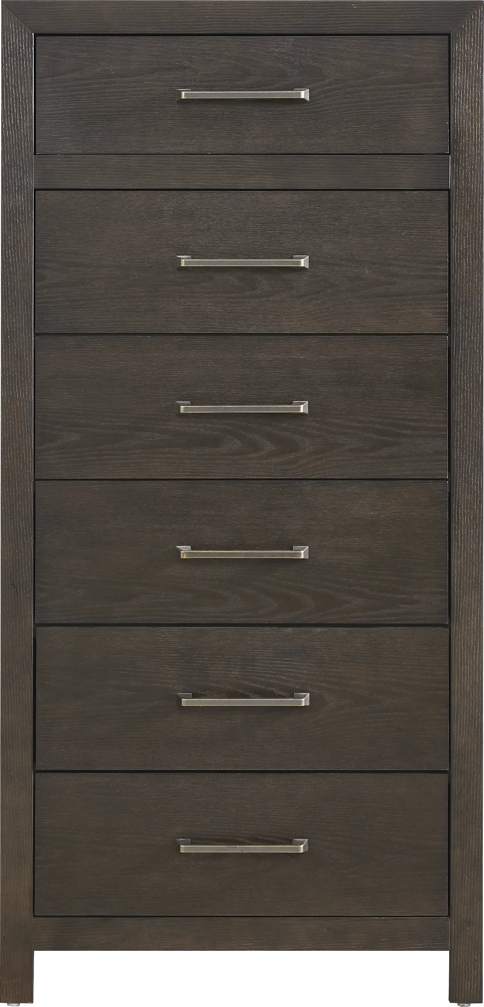 Woodley Dark Brown 6 Pc King Panel Bedroom - Image 8