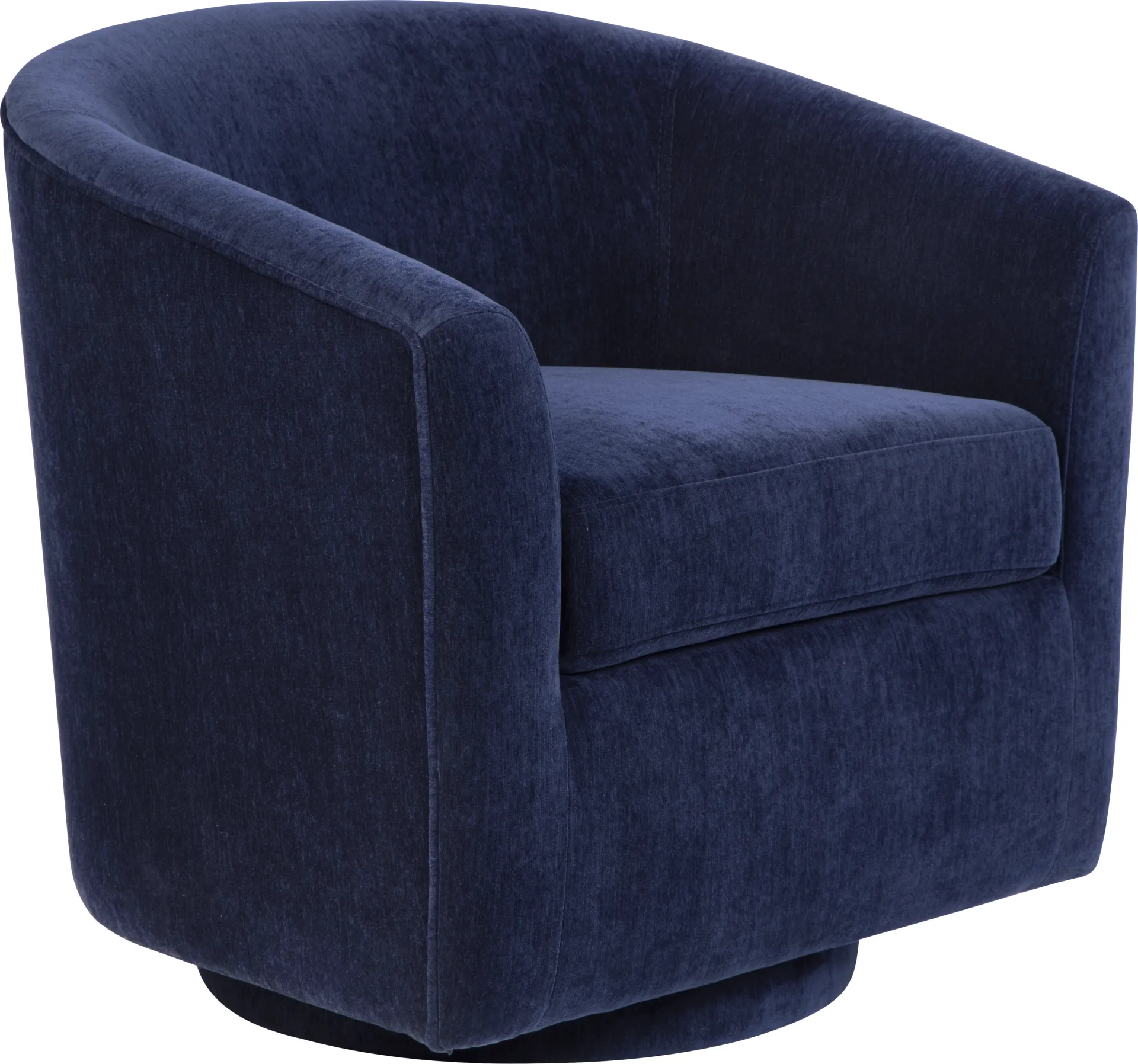 Mikaela Ink Swivel Accent Chair - Image 1