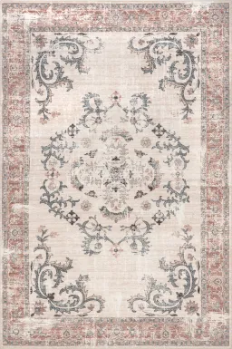 Iruna Light Gray 5' x 8' Rug