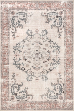 Iruna Light Gray 5' x 8' Rug