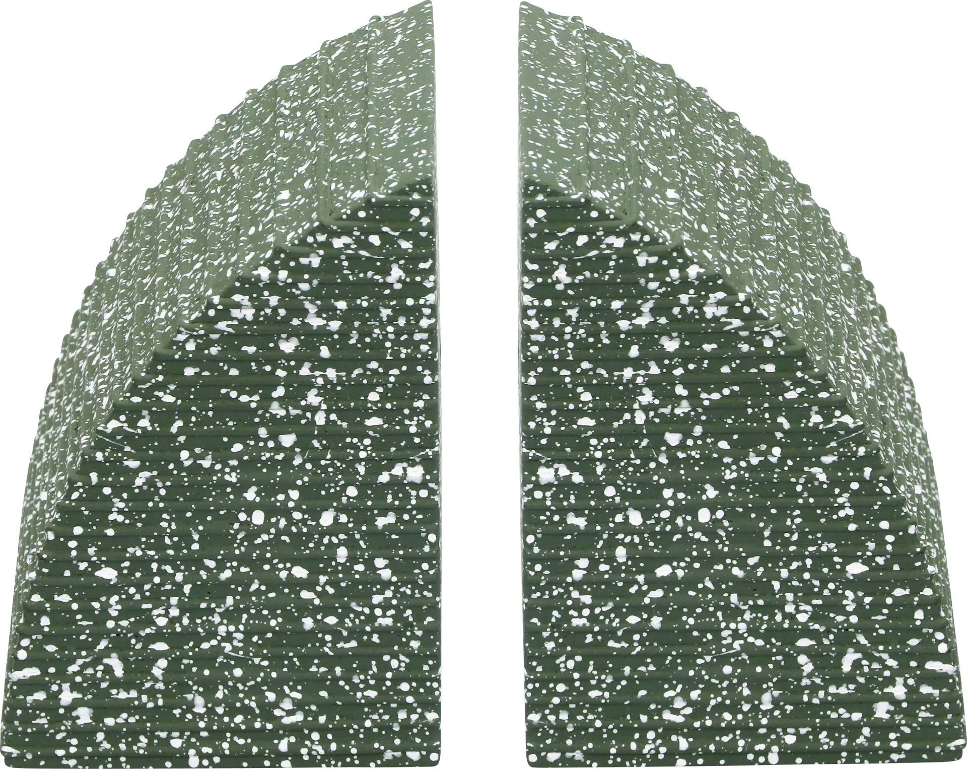 Poehnert Green Arc Bookends, Set of 2 - Image 1