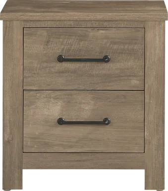 Abilene Brown Nightstand