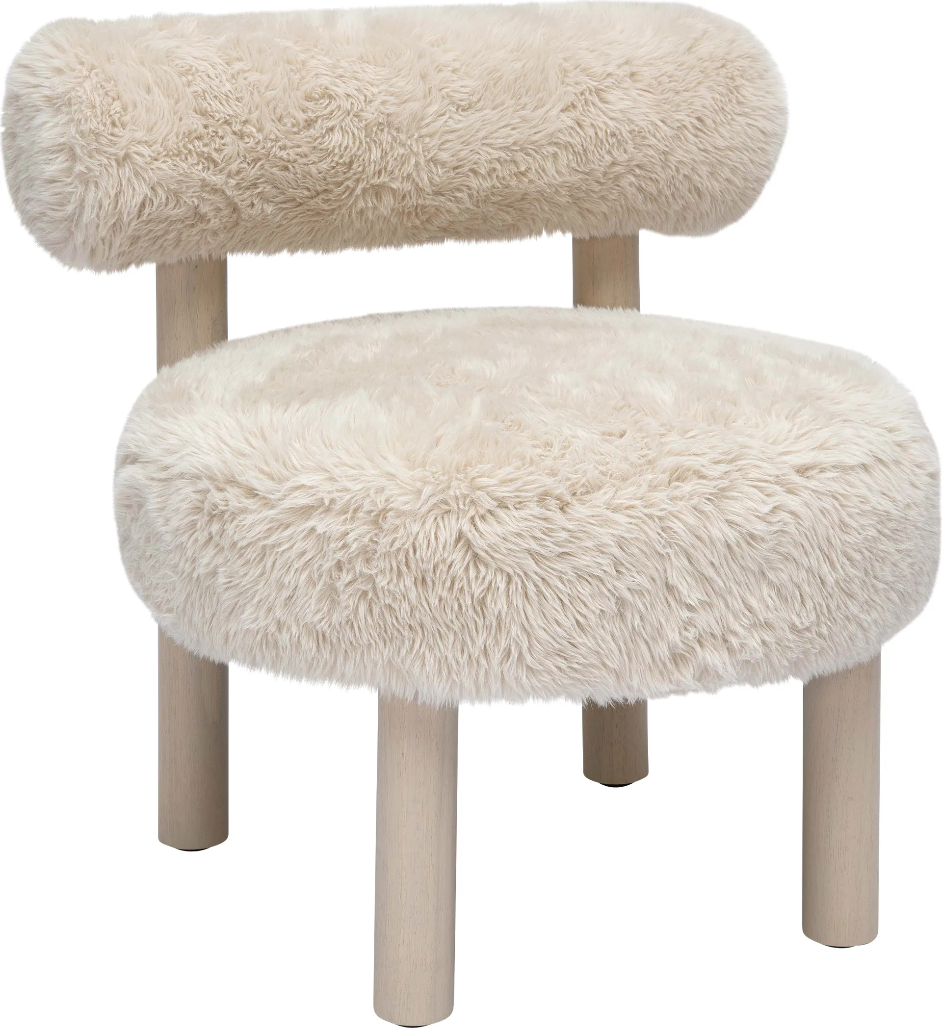 Canterdury Natural Accent Chair - Image 1