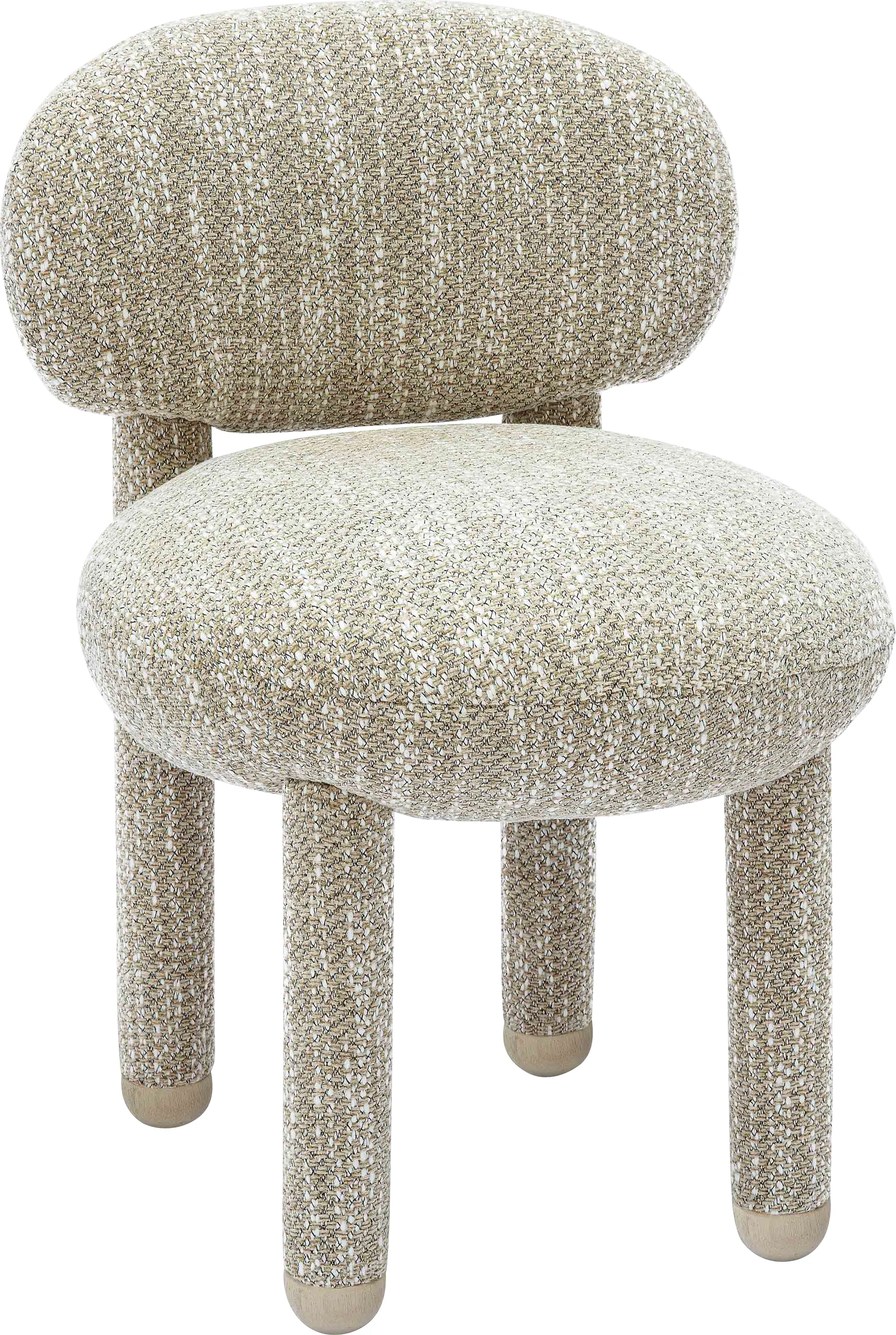 Cojack I Beige Dining Chair - Thumbnail - Image 1
