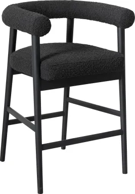 Calewood Black Counter Stool