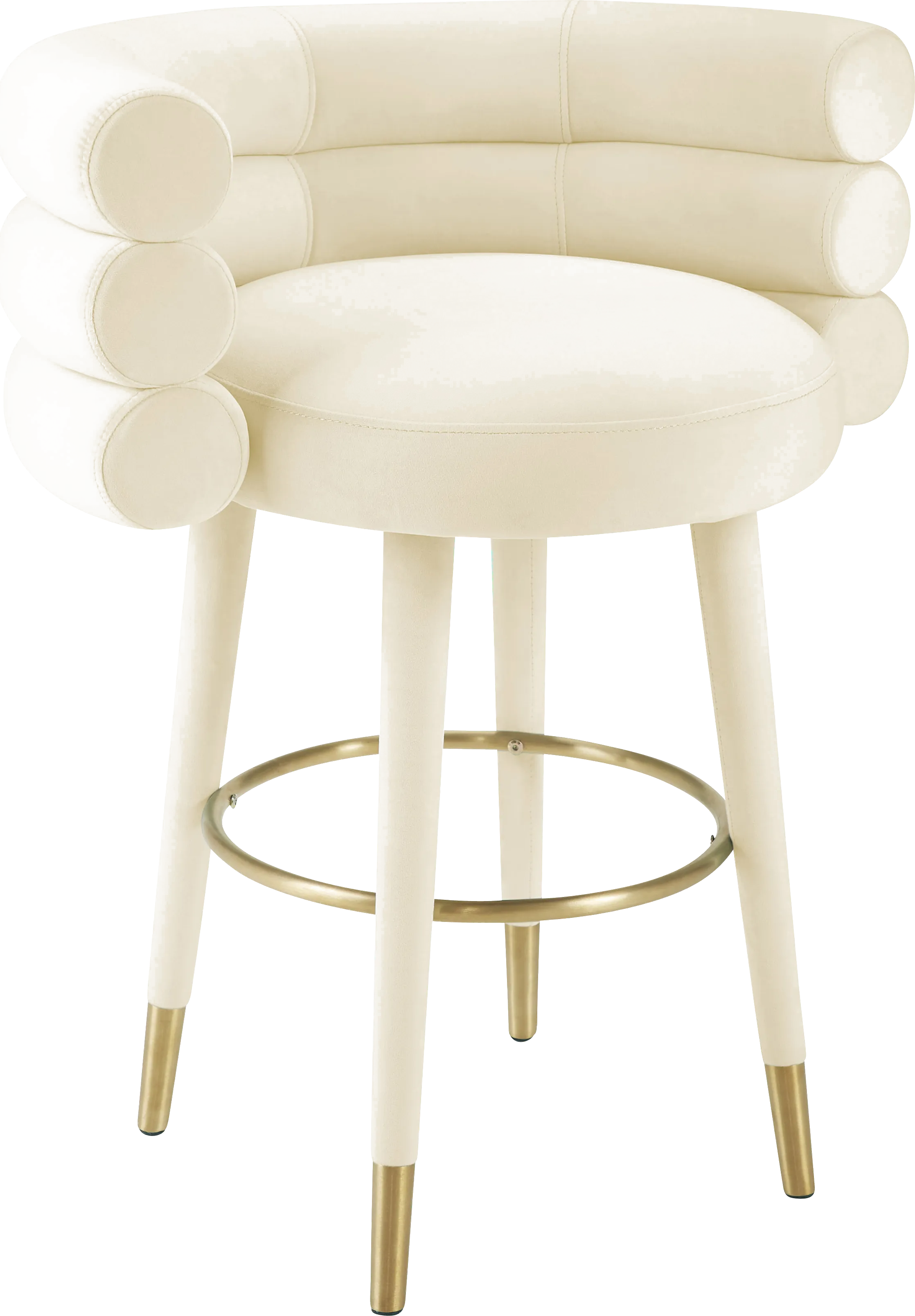 Bromelia Cream Counter Stool - Thumbnail - Image 1