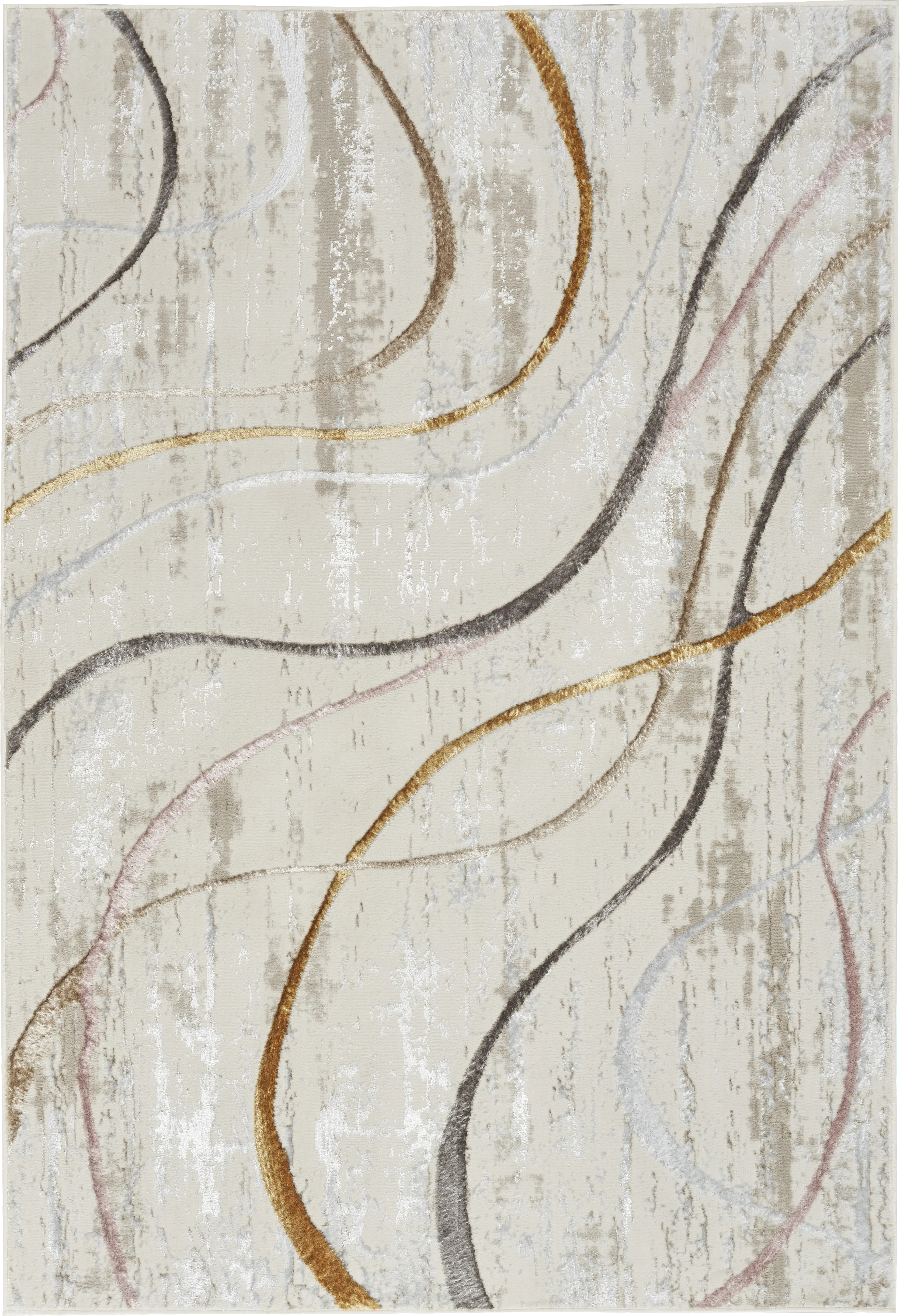 Kasula Ivory/Multi 3'11 x 5'11 Rug - Thumbnail - Image 1