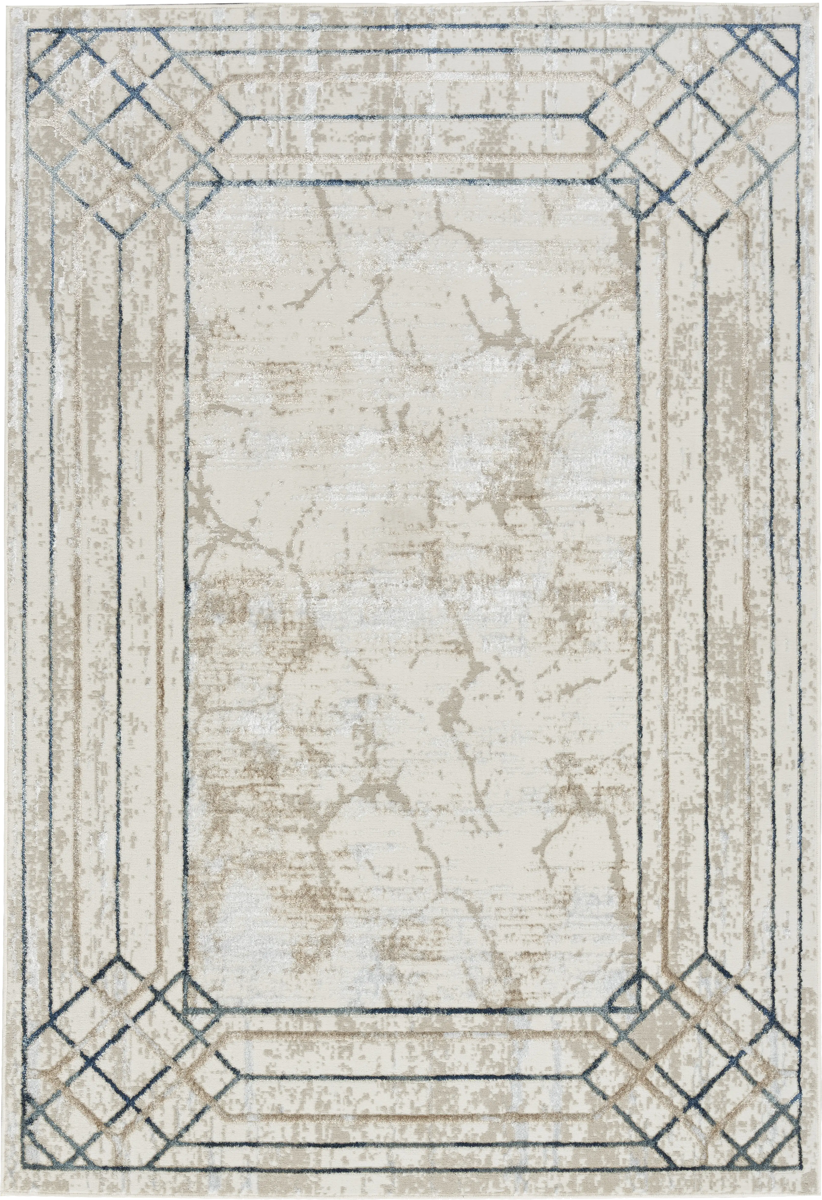 Adharice Ivory/Taupe 3'11 x 5'11 Rug - Thumbnail - Image 1