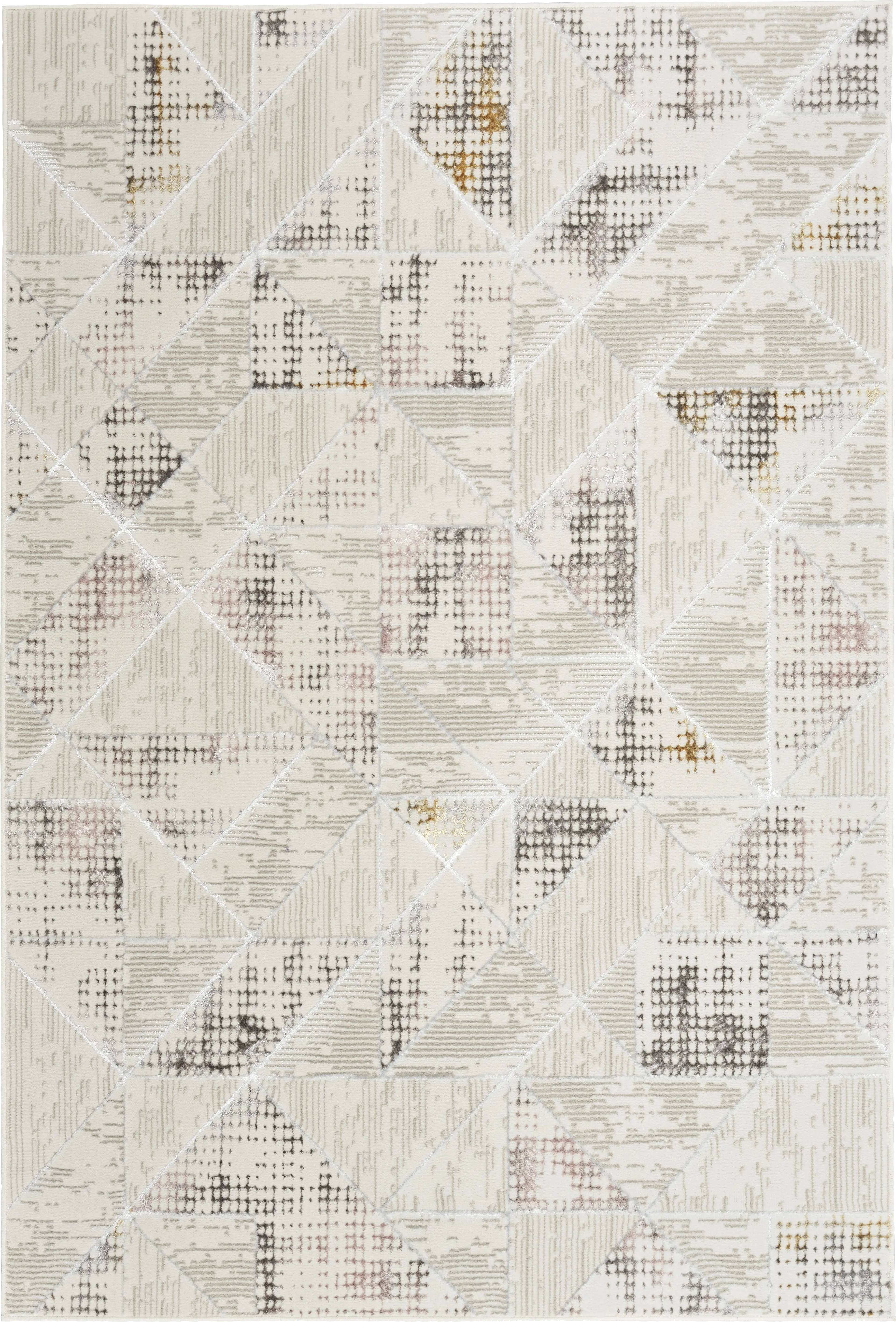 Elakian Ivory/Multi 3'11 x 5'11 Rug - Thumbnail - Image 1