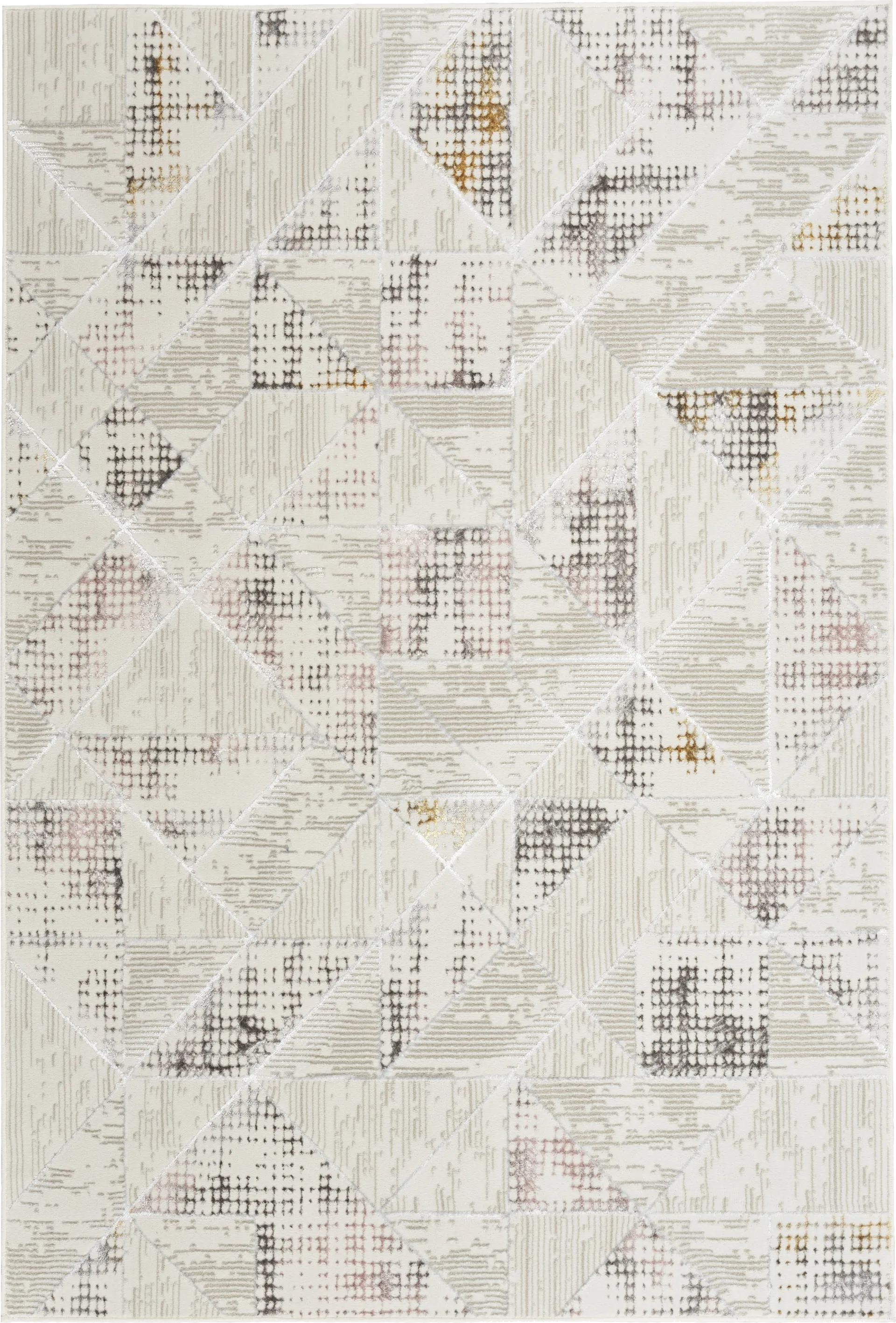 Elakian Ivory/Multi 3'11 x 5'11 Rug - Image 1