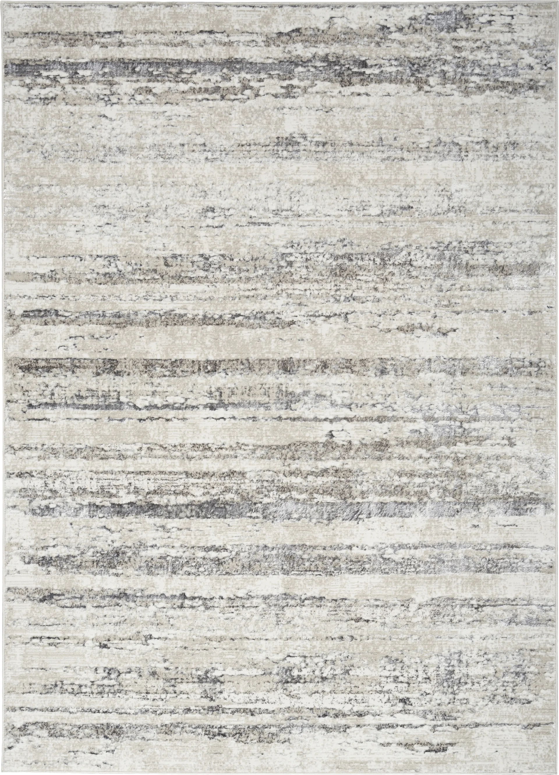 Amisra Cream/Gray 3'11 x 5'11 Rug - Image 1