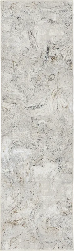 Woodport Gray 2'3 x 7'6 Runner Rug