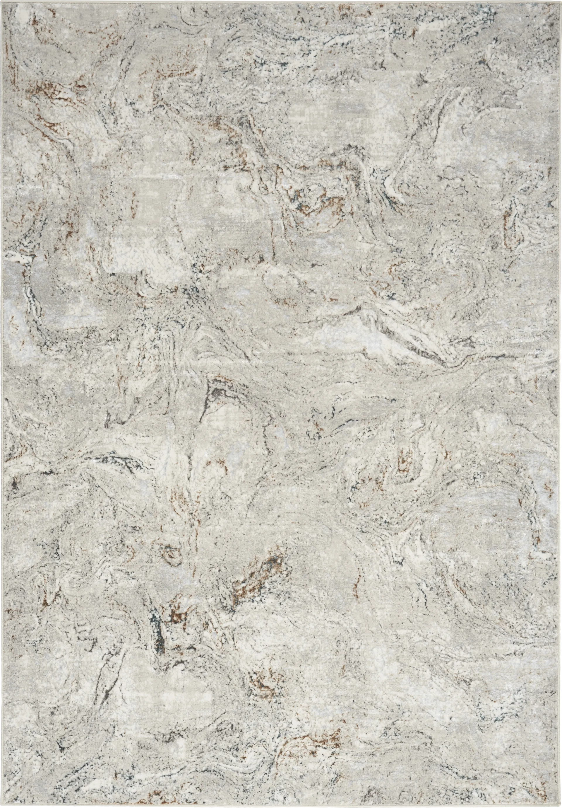 Woodport Gray 5'3 x 7'3 Rug - Image 1