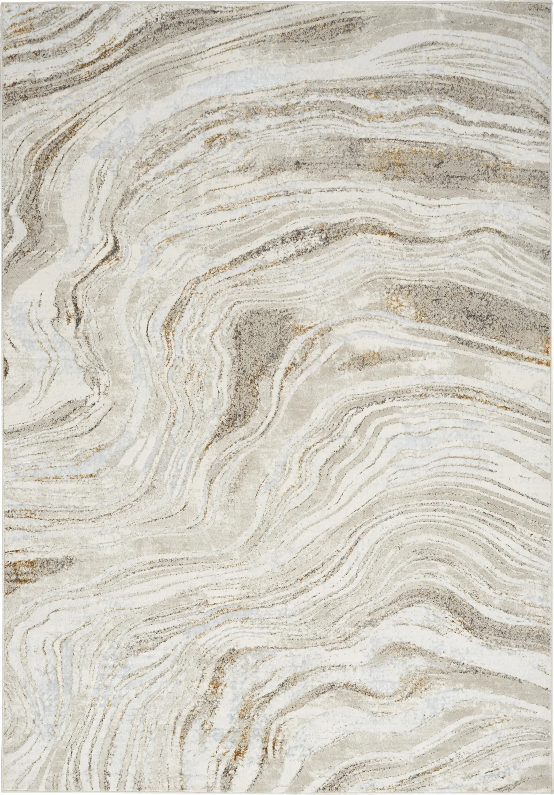 Caulgan Gray/Gold 7'10 x 9'10 Rug