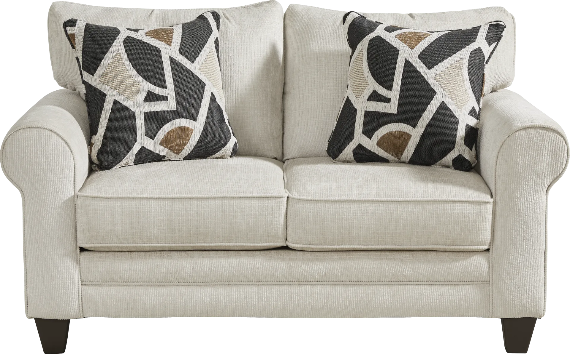 Salgado Beige 7 Pc Living Room with Sleeper Sofa - Image 6