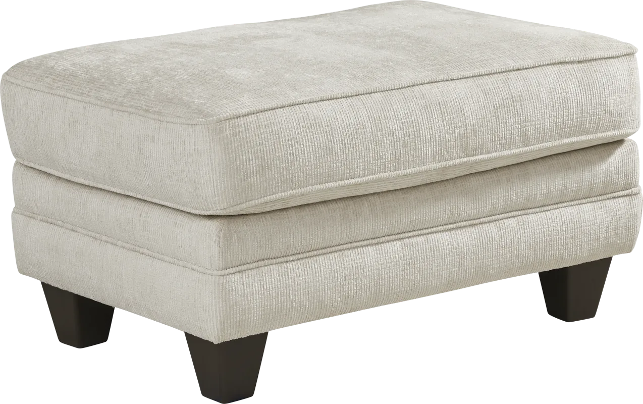 Salgado Beige Ottoman