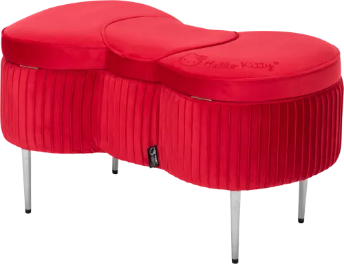 Kids Hello Kitty Red Storage Bench