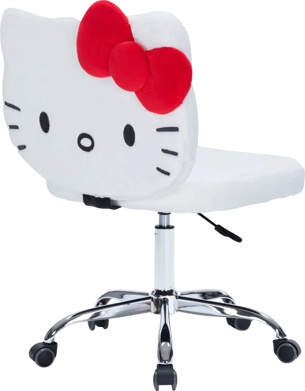 Kids Hello Kitty Teddy White Vanity Chair