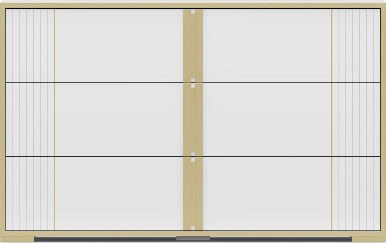 Kids Valentina White Dresser